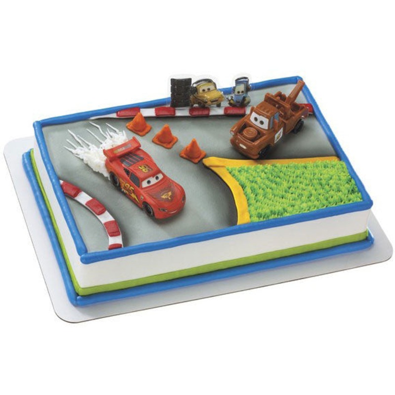 Cars 2-World Grand Prix Cake Toppers