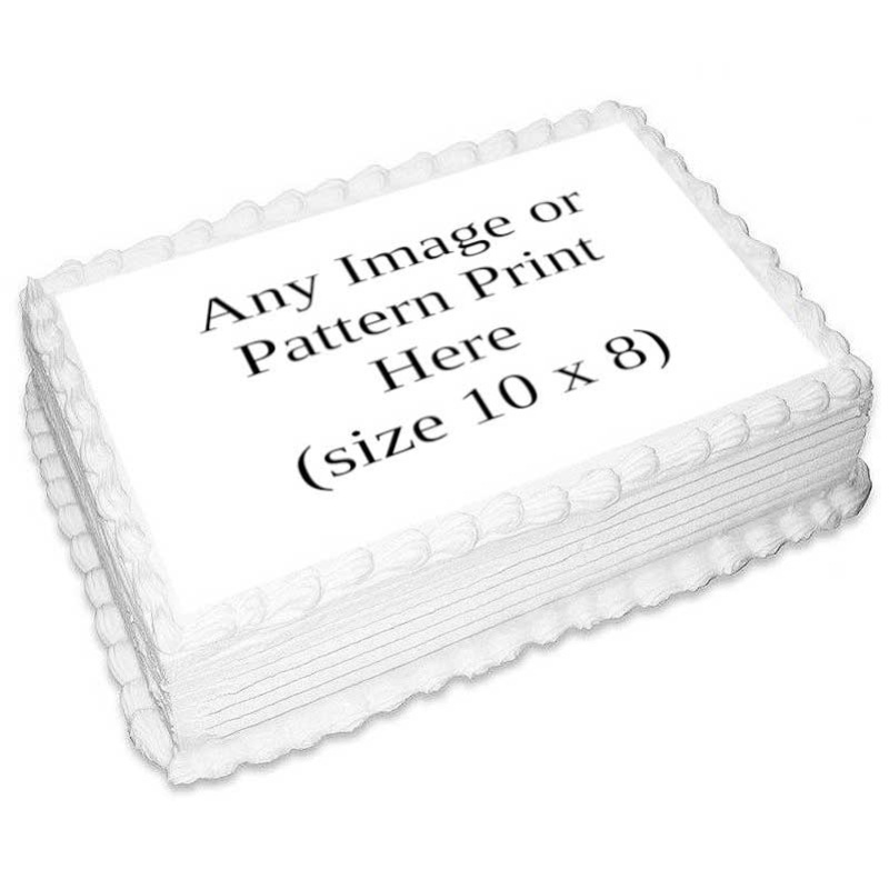 Custom Edible Cake Image 10" x 8" | 1 ct