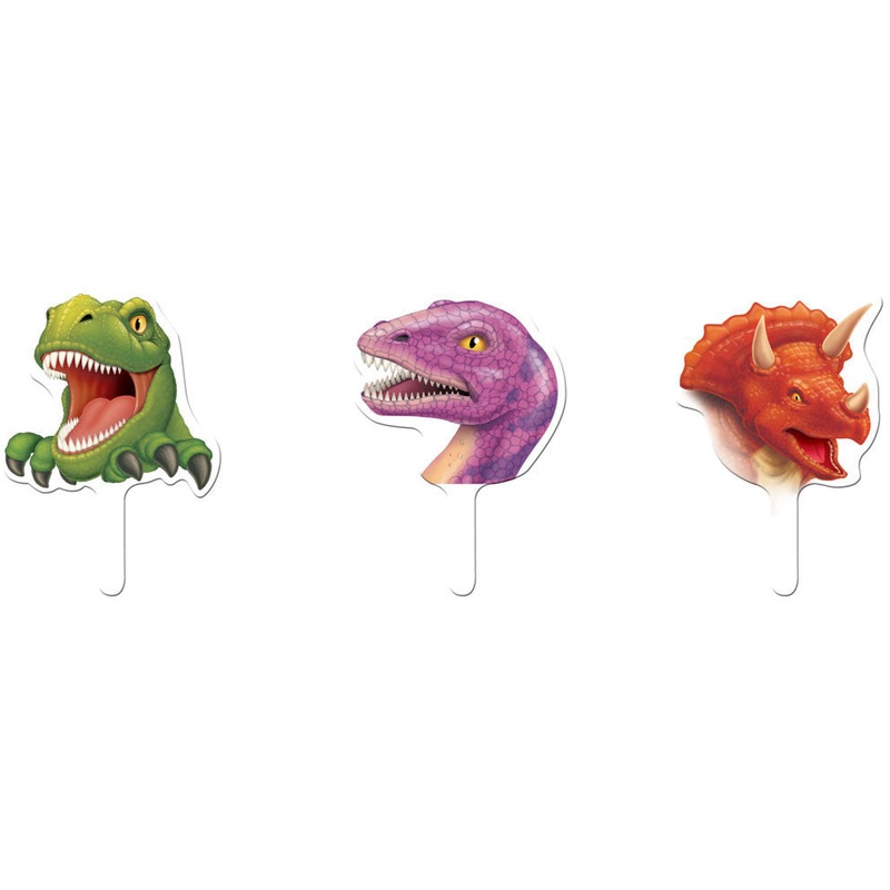 Dino Blast Cupcake Topper