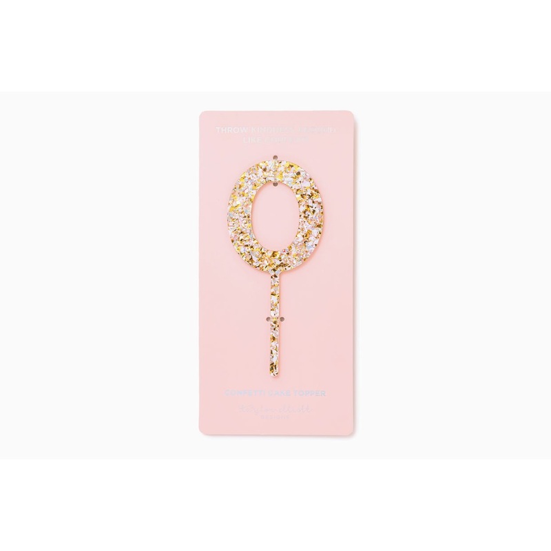 Pearl Confetti Cake Topper #0 | 1ct