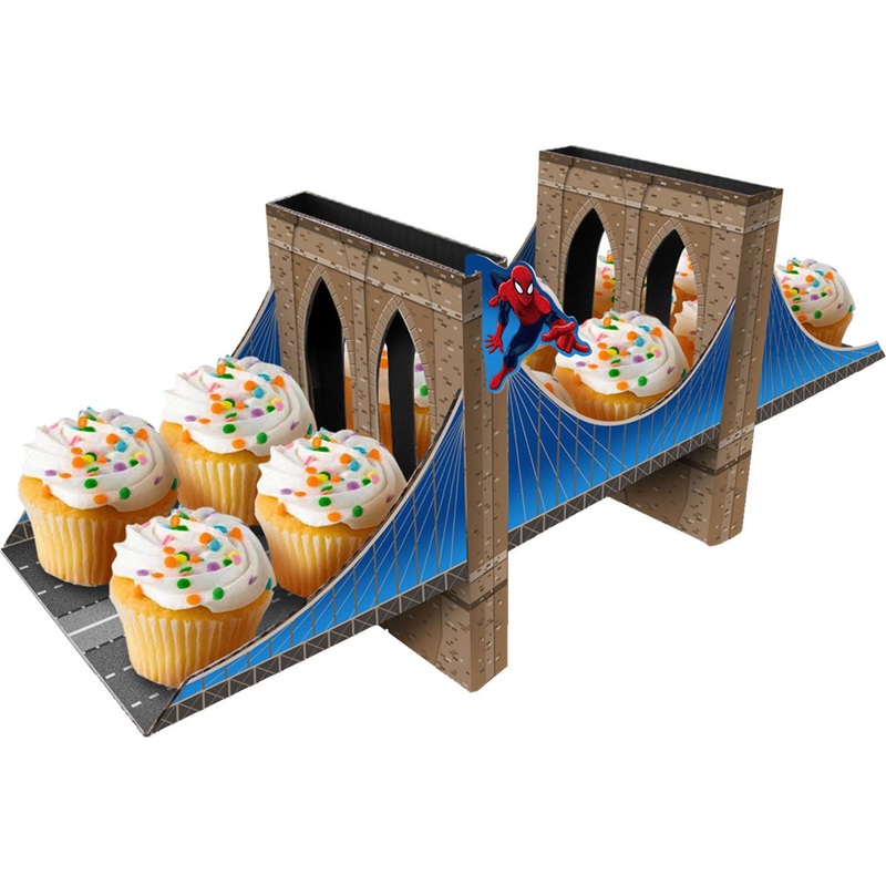 Spider Hero Dream Party Cupcake Stand