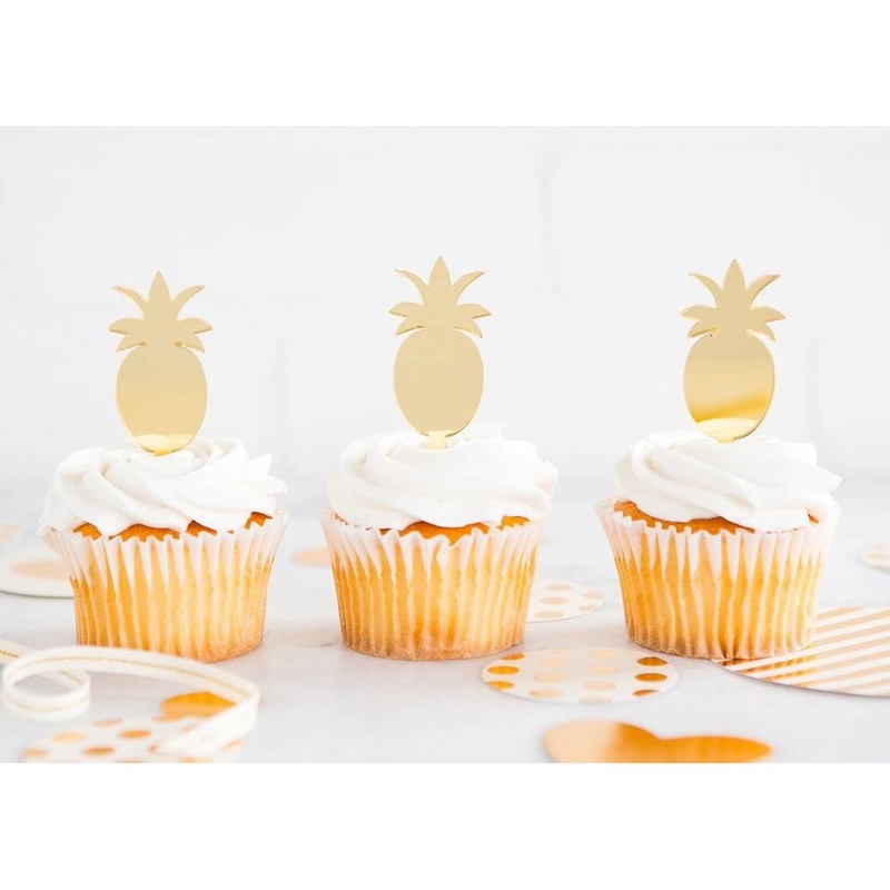 Trend Pineapple  Cupcake Toppers