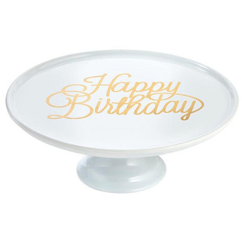 Cake Stand - Happy Birthday