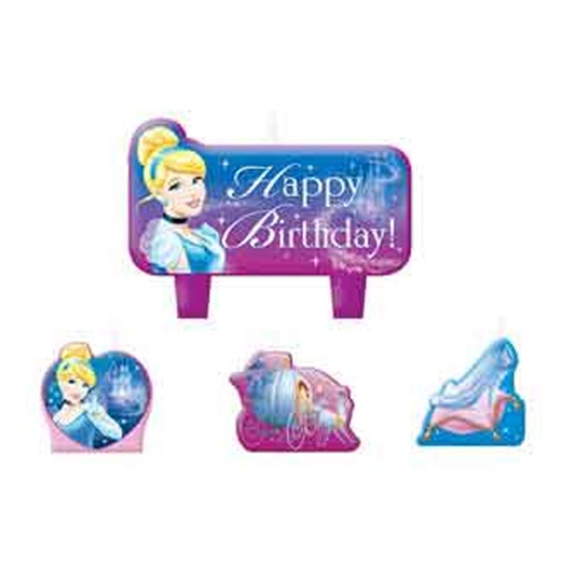 Cinderella Mini Molded Cake Candle