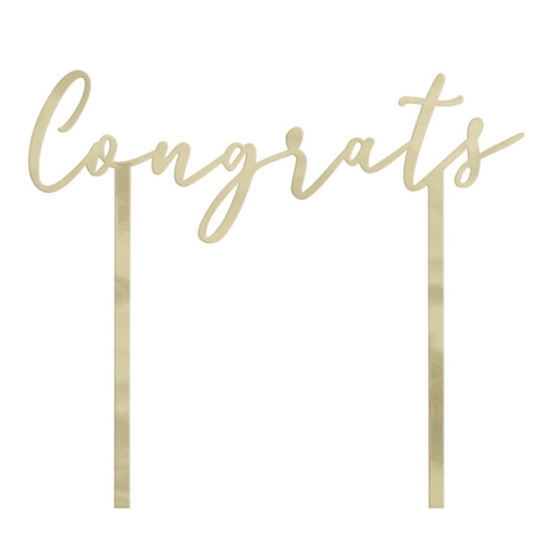 Congrats Cake Pick