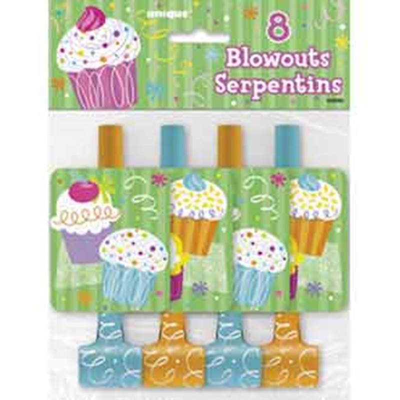 Cupcake Party Blowout 8ct