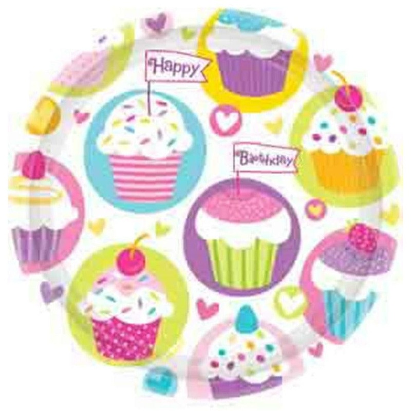 Cupcake Party Value Plate (L)