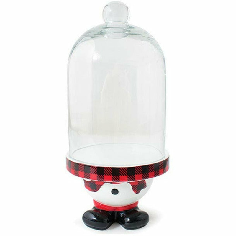 CUPCAKE STAND SNOWMAN FEET