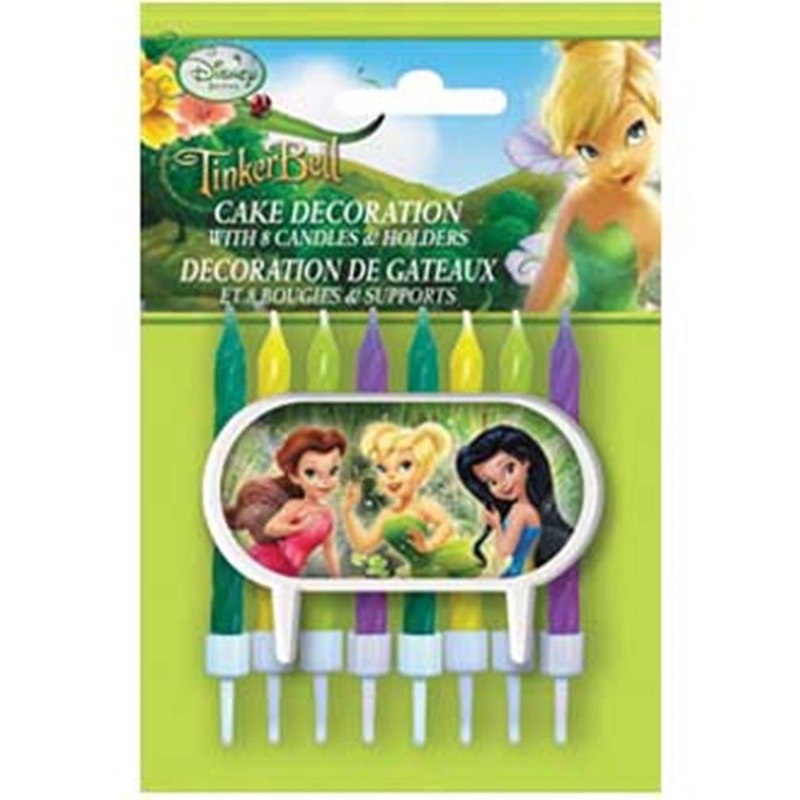 Fairies Cake Deco W-8 Candles