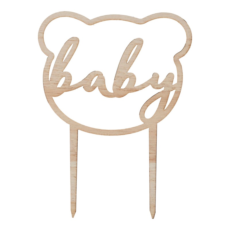 Ginger Ray Baby Bear Cake Topper