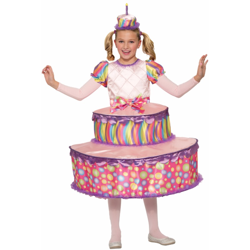 Girls Birthday Cake Costume