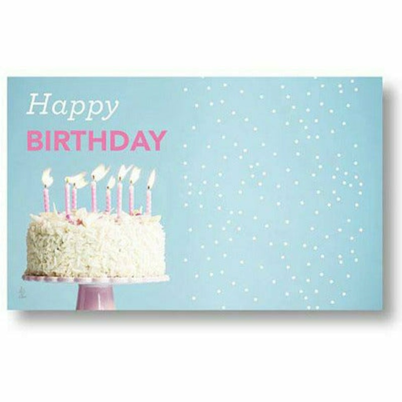 Happy Birthday Let There Be Cake Card