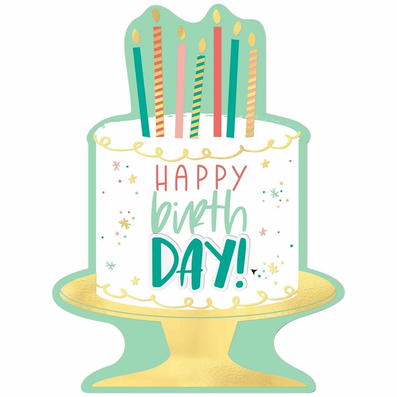 Happy Cake Day Cardboard Sign
