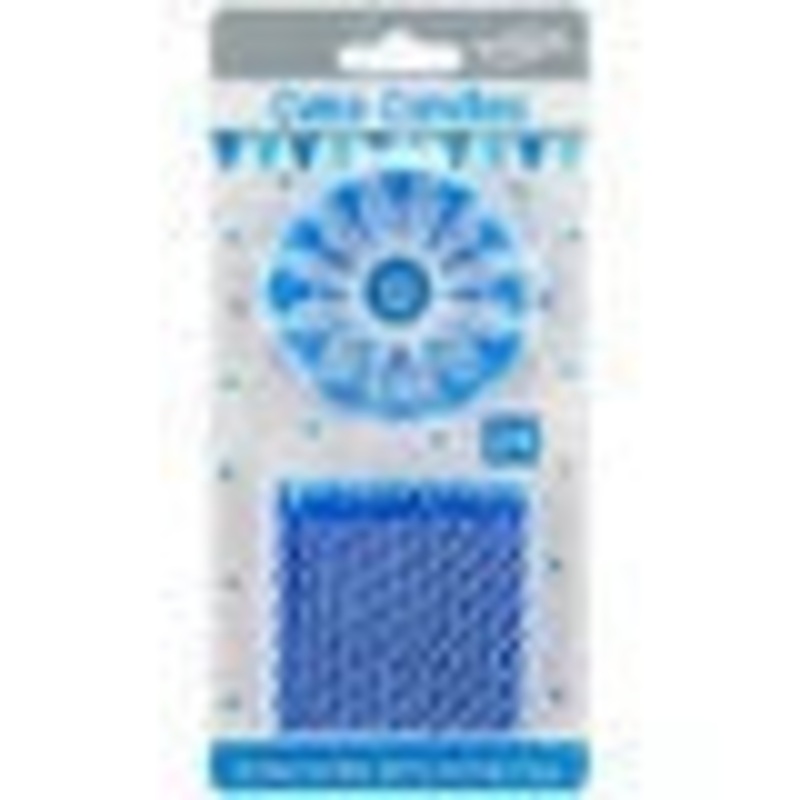 Mixed Candle & Cake Holders Set - Blue