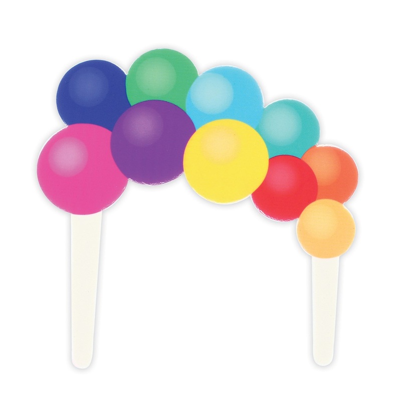 Balloon Garland Cake Topper