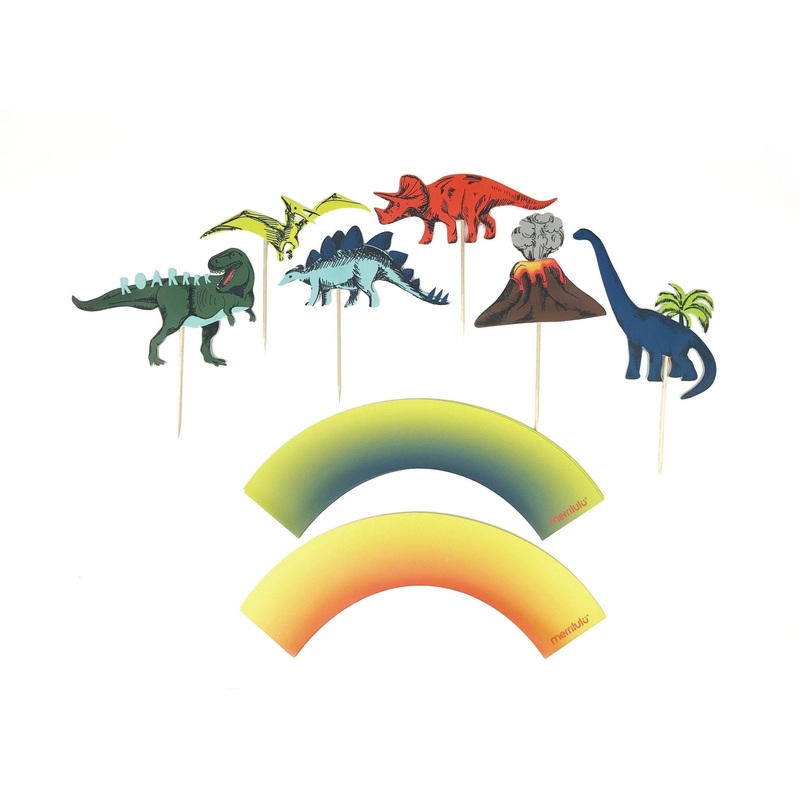 Dinosaur Cupcake Decorating Kit