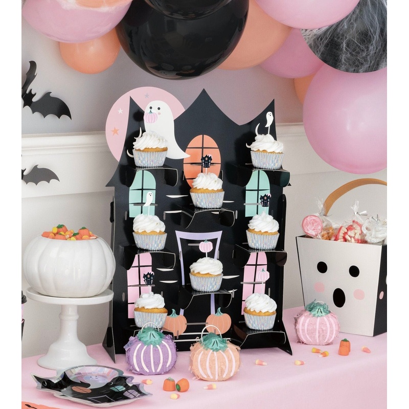 Haunted House Cupcake Stand