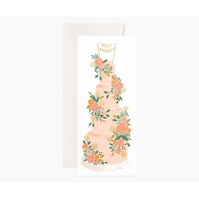 Rifle Paper Co  Tall Wedding Cake