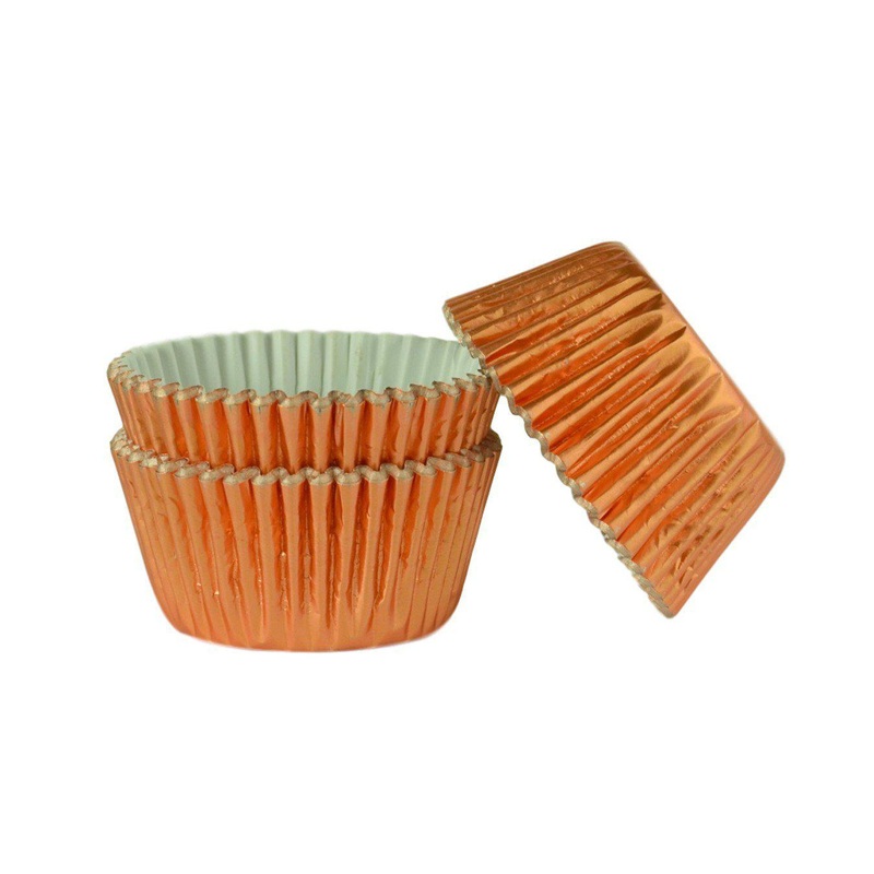 Rose Gold Cupcake Cases (Pk45)