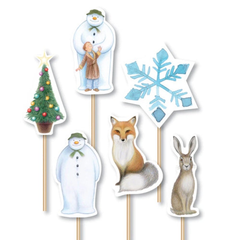 The Snowman Cake Toppers
