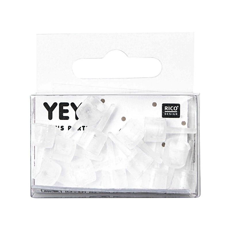 Birthday Cake Candle Holders | Clear