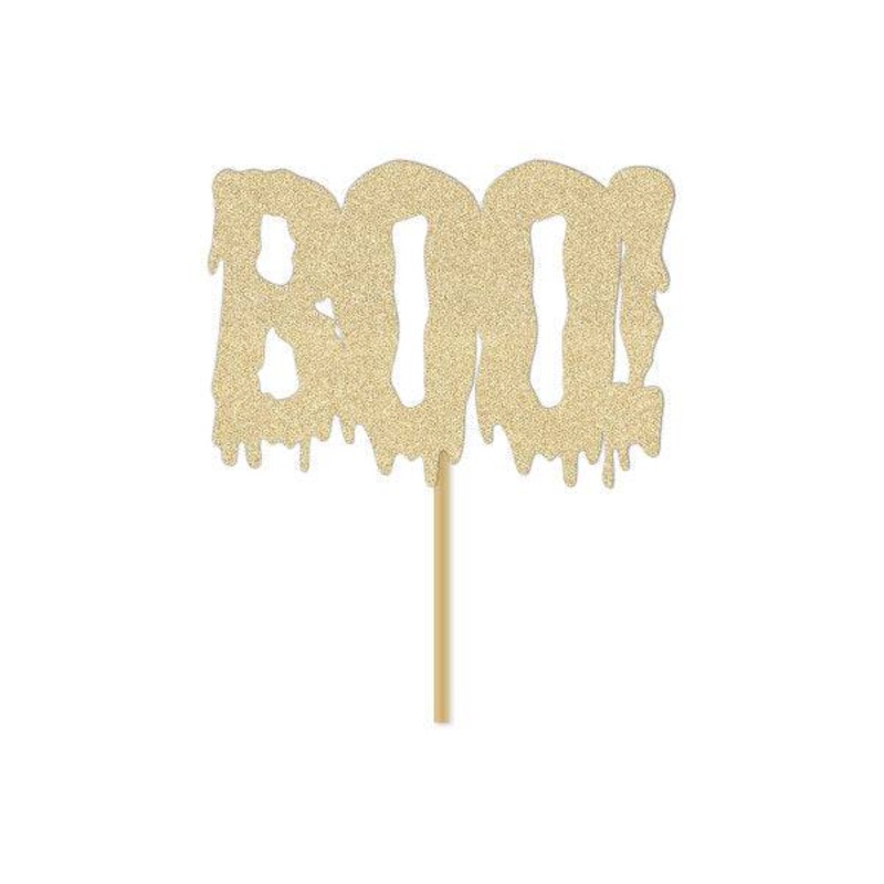 Boo Halloween Cake Topper
