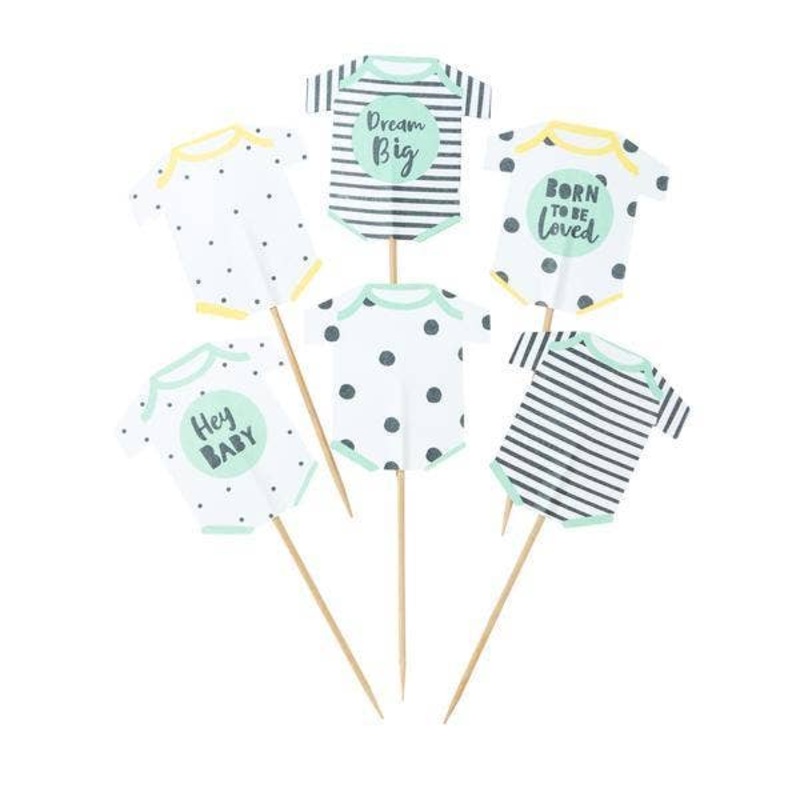 Born To Be Loved Baby Shower Cake Toppers S5097