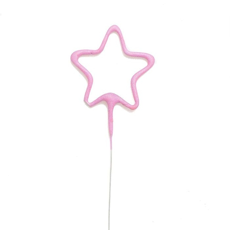 Cake Star Sparkler - Pink