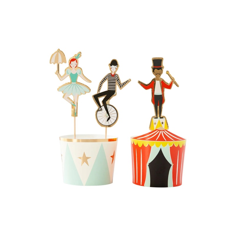 Carnival Baking Cups & Cupcake Picks