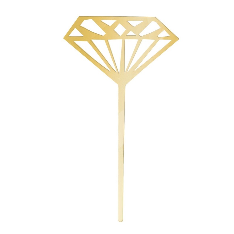 Diamond Cupcake Toppers