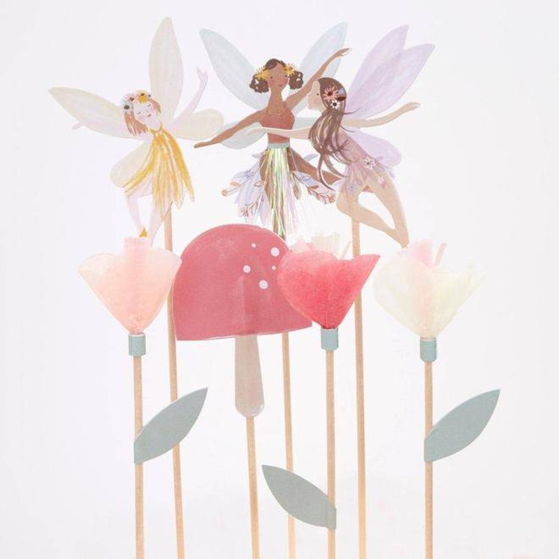 Meri Meri Fairy Party Cake Topper Set