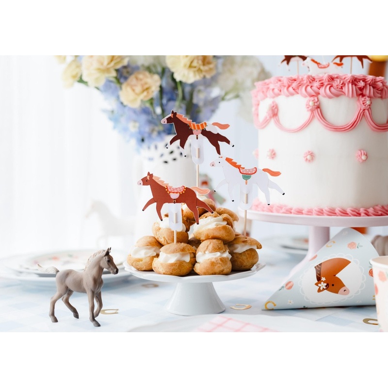 Pony Cake Toppers 6ct