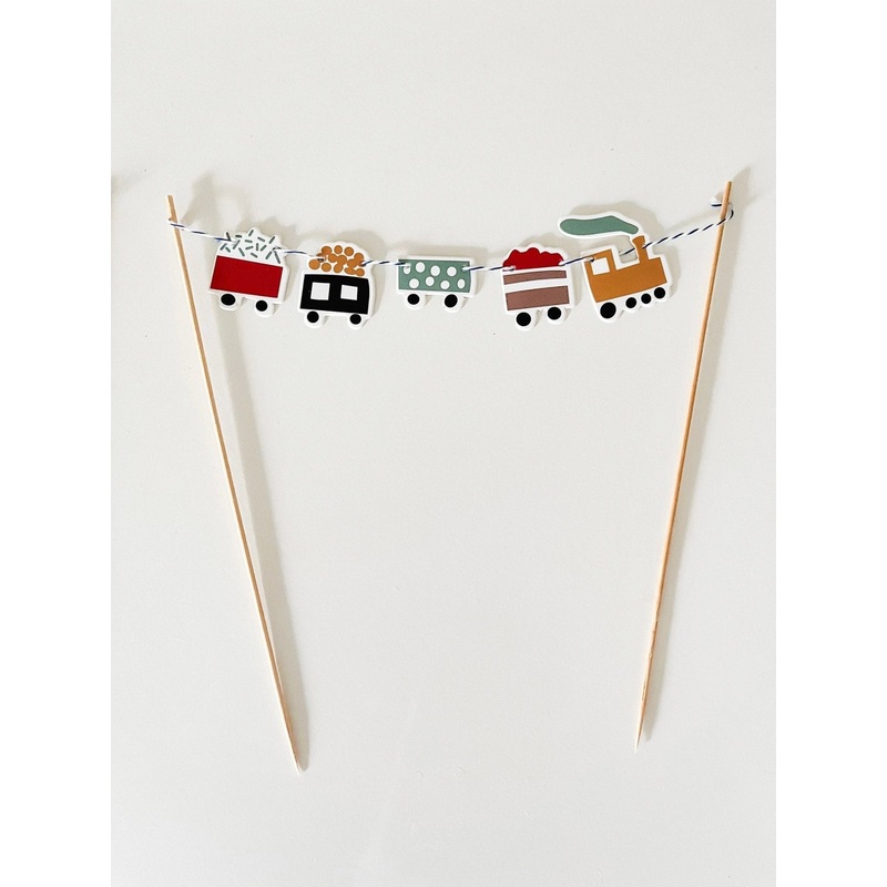 Train Birthday Cake Decoration