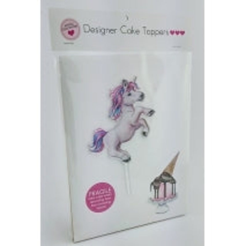 Acrylic Cake Topper - BABY UNICORN