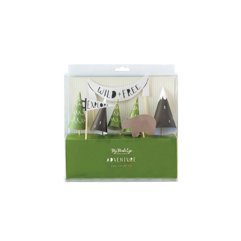 Adventure Cake Toppers