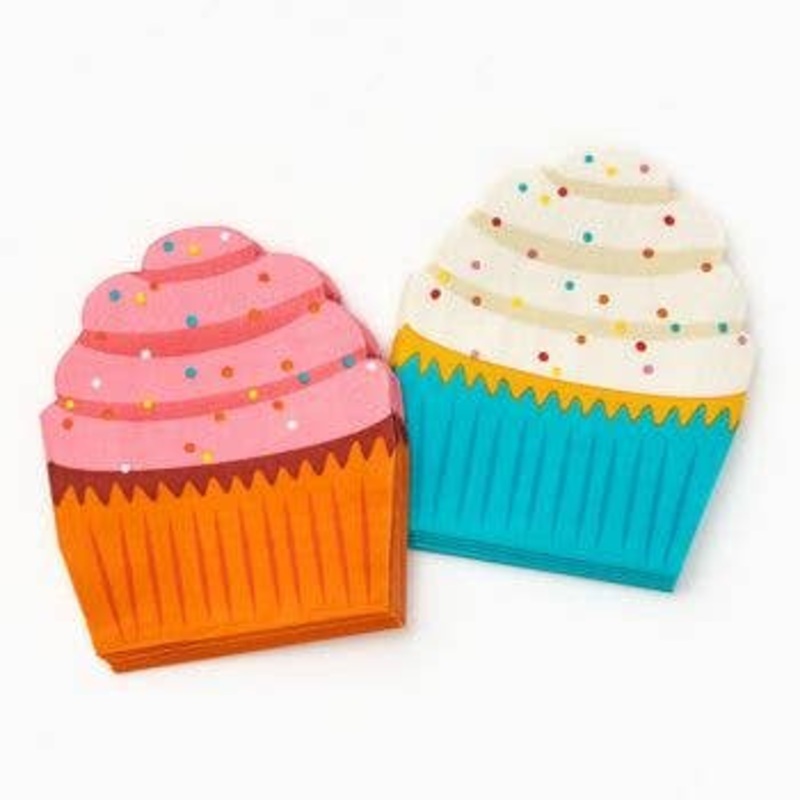 Birthday Cupcake Napkin 20pk. S8070