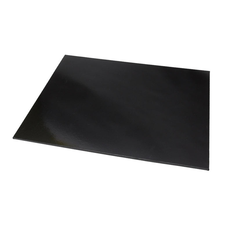 CAKE BOARD - Rectangle Black 9"x12"