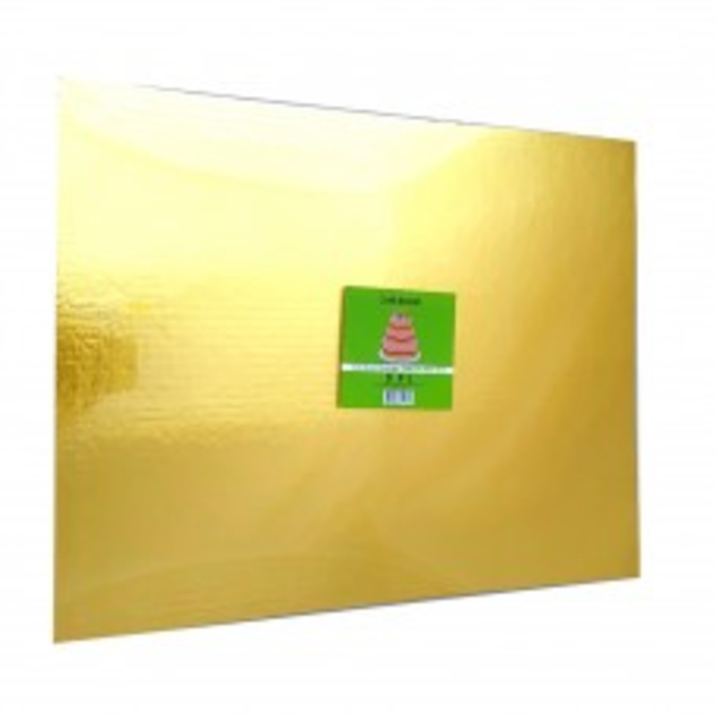 CAKE BOARD - Rectangle GOLD 16"x20"