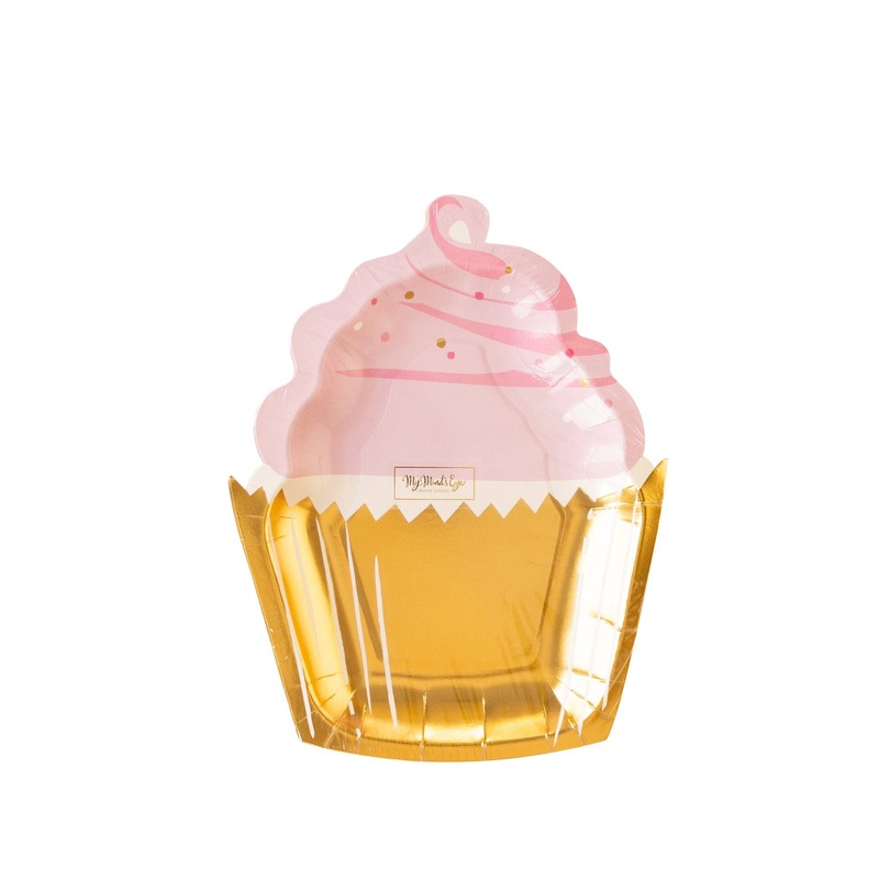 Cupcake Paper Plate (8)