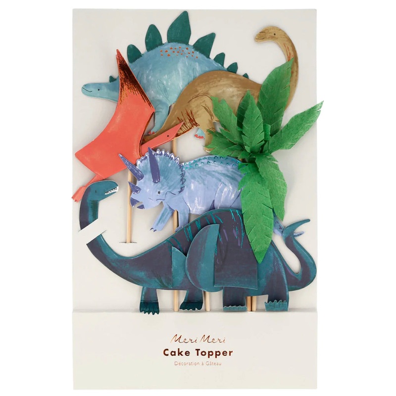 Dinosaur Kingdom Cake Toppers