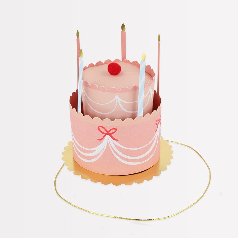 Fancy Cake Party Hats 8pk.
