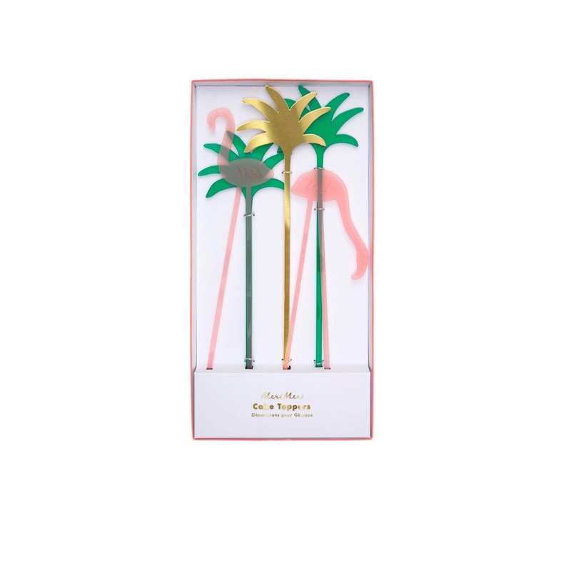 Flamingo Cake Toppers