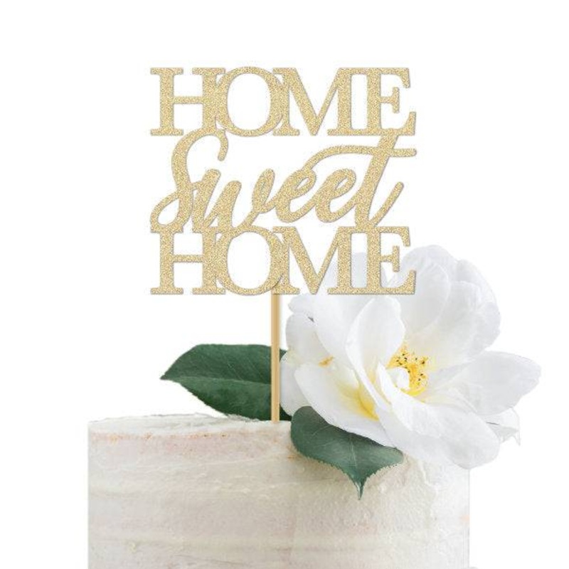 Home Sweet Home Cake Topper