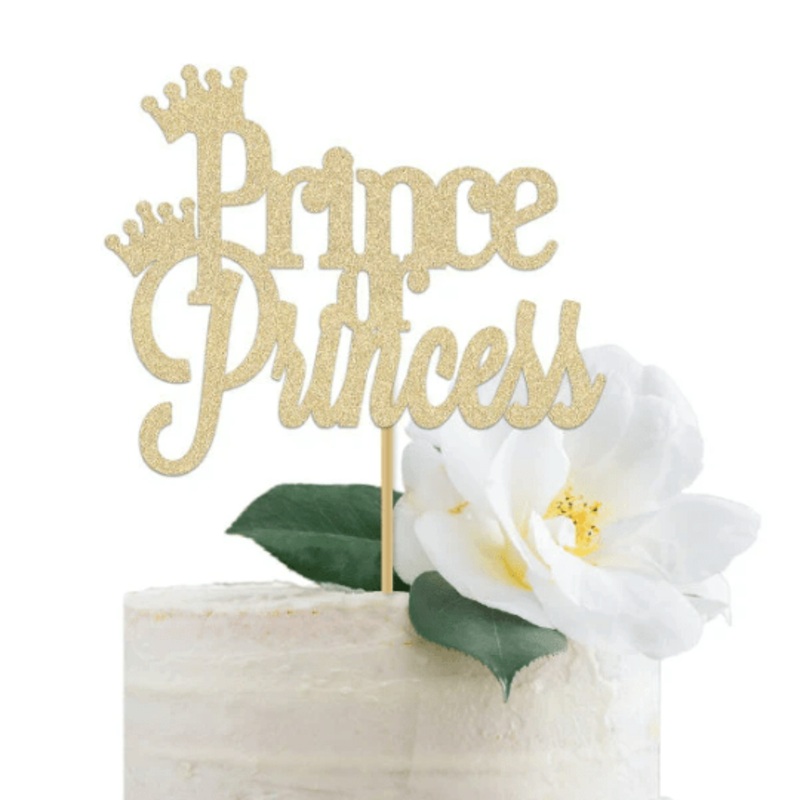 Prince or Princess Cake Topper