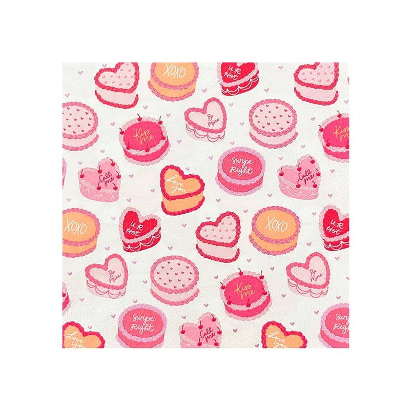 You're The Cherry On Top Cake Napkins Large 16pk.