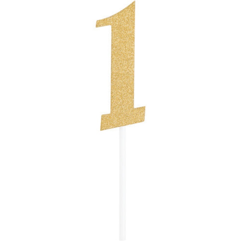 Cake Topper - Gold 1