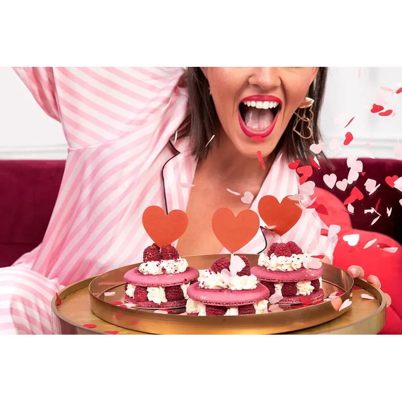 Cupcake toppers Hearts