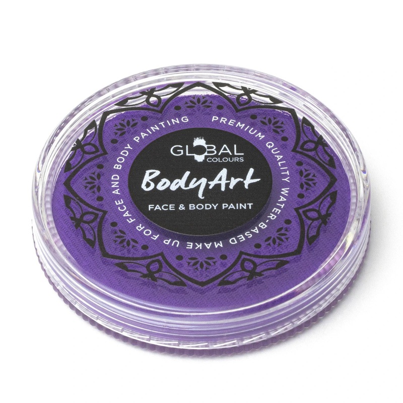 Global 32 Gram Lilac Purple Water Activated Cake Makeup