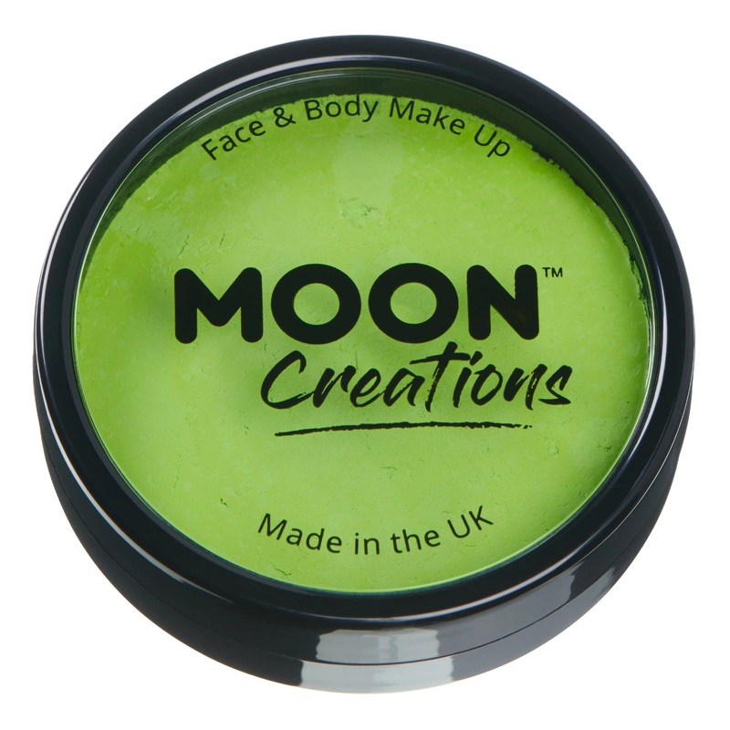 Moon Creations Pro Face Paint Cake Pot - Light Green