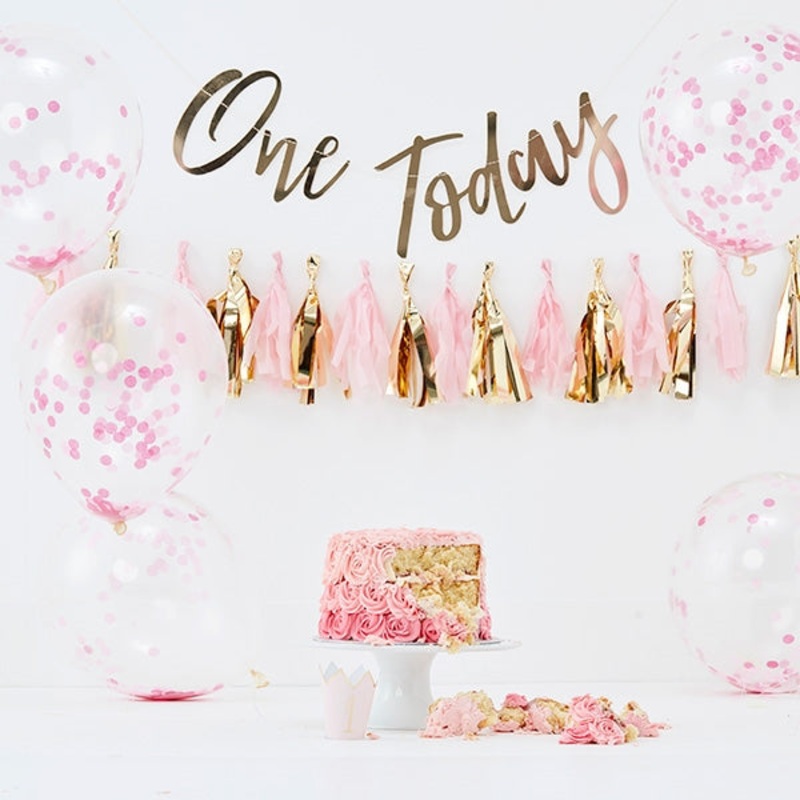 Pink Cake Smash 1st Birthday Kit